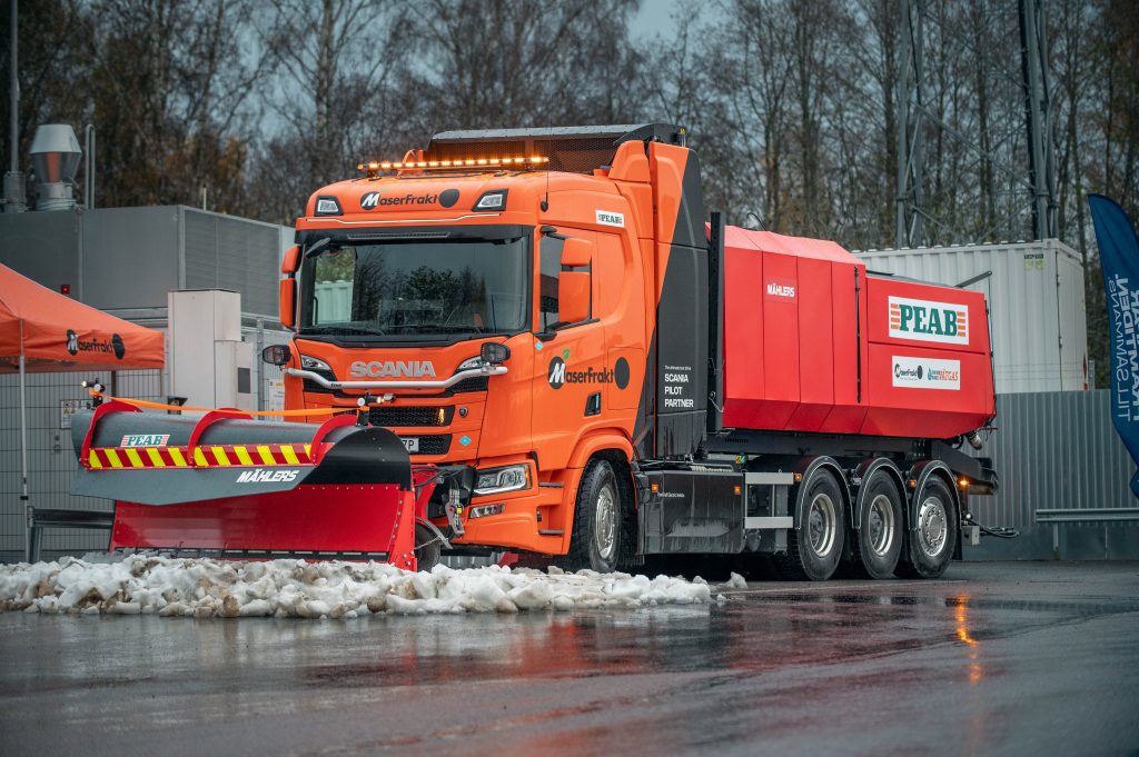 demonstration plogbil vätgas MaserFrakt